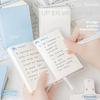 Square Leather Notebook Waterproof Cover Planner Notepad Pocket Notebook  Office Use