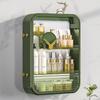 Non perforated kitchen storage rack multi-layer wall seasoning rack bathroom skincare product storage rack kitchen storage shelf