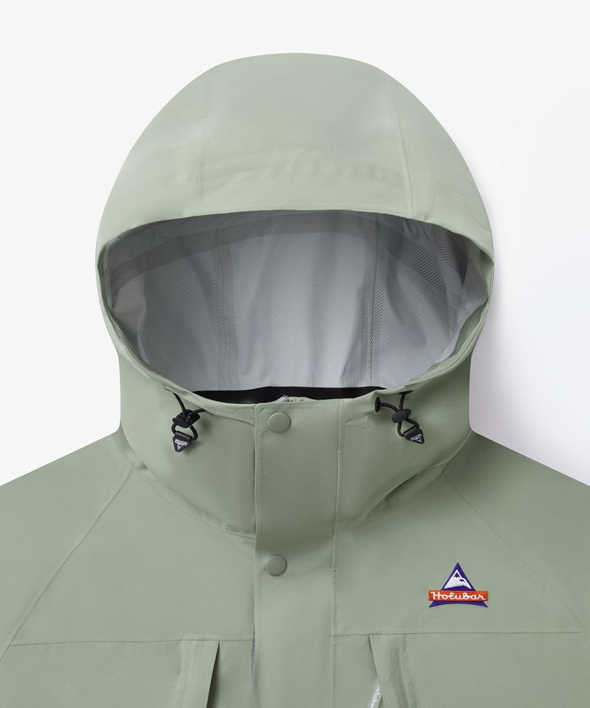 Holubar Eiber 2.5L Rain Jacket Khaki