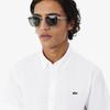 [lacoste] Men's Light Poplin Short-Sleeve Shirt CH2312-56G001