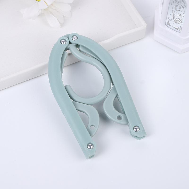 Portable Folding Hangers: Travel & Dorm Clothes Drying Rack