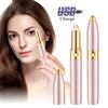 Rechargeable Electric Eyebrow Trimmer Makeup Painless EyeBrow Lipstick Epilator Mini Shaver Razors Portable Facial Hair Remover