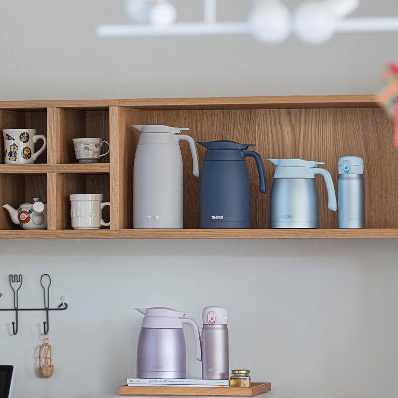 Thermos Stainless Steel Double Layer Vacuum Insulated Kettle