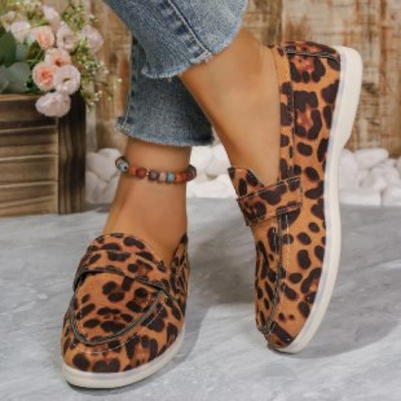 Large Size Casual Flower Surface One-pedal Women's Shoes Autumn New Women's Outer Wear Trend Comfortable Platform Single Shoes