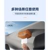 Simple Premium Magnetic Car Tissue Box Hanging Sun Visor Leather Tissue Holder