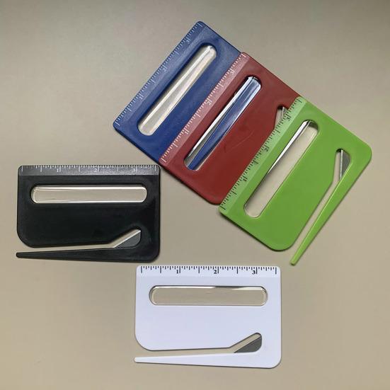 3 шт. 3 в 1 нож для вскрытия писем с увеличительным стеклом и линейкой. Технология точной резки. Эргономичный дизайн. Открывалка для конвертов.