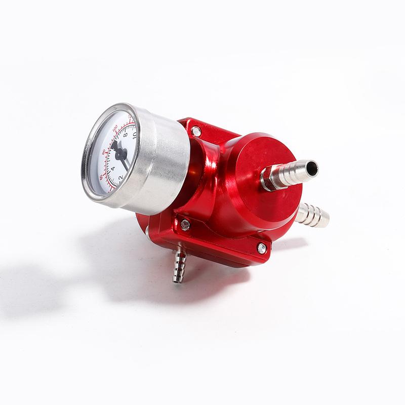 Universal 0-140 PSI Adjustable Fuel Pressure Regulator FPR /Gauge For BMW E39 5 series Facelift 2000-2003