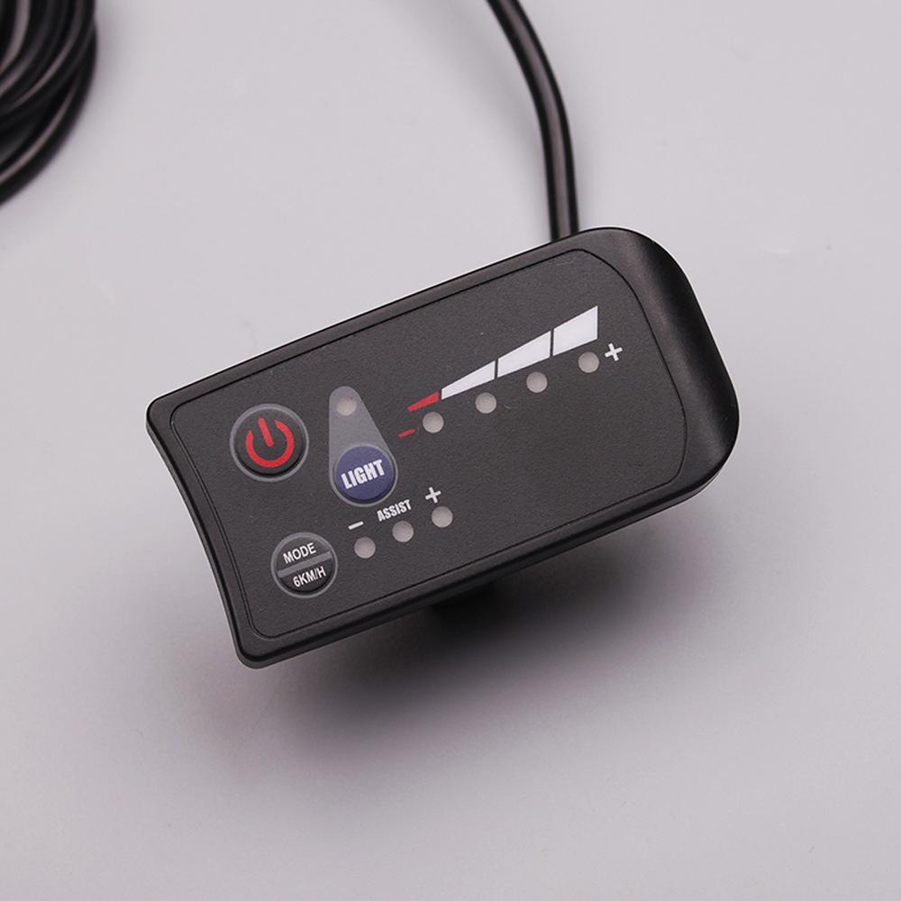 Контроллер электрического велосипеда 250 Вт/350 Вт, водонепроницаемый светодиодный ЖК-дисплей, бесщеточный электрический велосипед, электронный велосипед