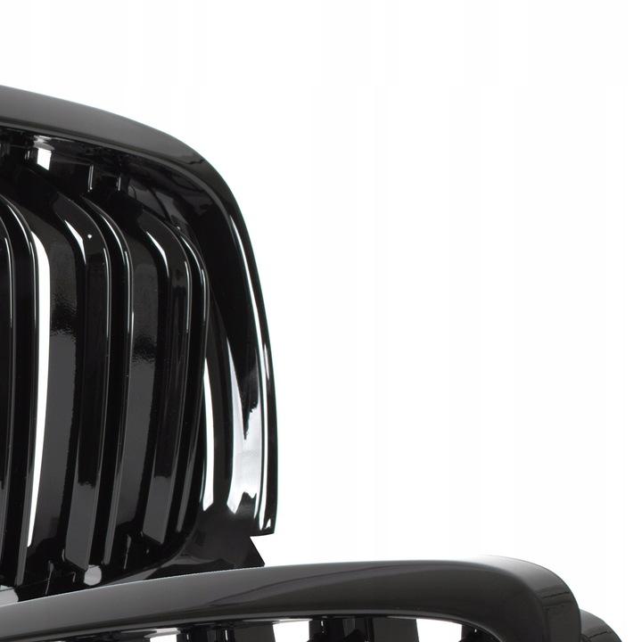 Nerki Grill Atrapa Czarny Połysk Do Bmw E90 E91Lifting 2008-2013