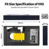 Батарейки в комплект не входят Кассетный адаптер VHS-C Ленточный адаптер VHS-C Видеокассеты половинного размера