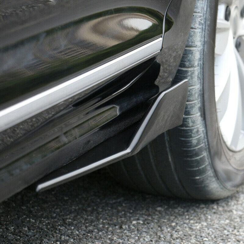 Universal For Volkswagen VW Jetta MK6 MK7 2010- Side Skirt Cover Fender Protector Body Kit Spoiler Lip Trim Car