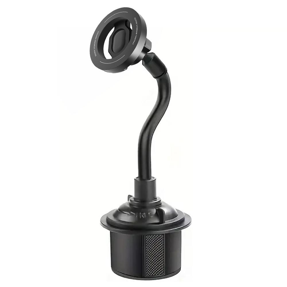 Universal Magnetic Car Cup Mount Phone Holder Stand Cradle for IPhone 16/15/14/13 12 Pro Plus Max 4-7" Cellphone Smartphones GPS