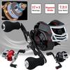 Рыболовная катушка Baitcaster 17+1BB Передаточное число 7,2:1Высокоскоростная рыболовная катушка Baitcaster