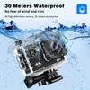 Ultra HD 4K Action Camera with WiFi - 30fps Waterproof Sports Camera (170° Wide Angle, 2.0" Screen) for Helmet & Underwater Use