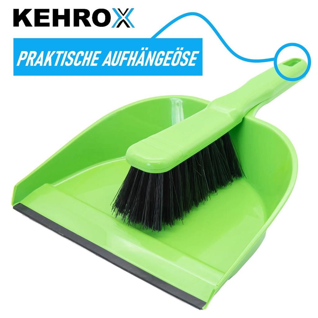 KEHROX Sweeping Set Dustpan Hand Brush Hand Broom Sweeping Set Hand Sweeping Set 2-piece Set
