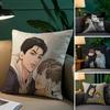 J-Jinx BL Comics Pillow Case Safe Custom Photo Pillow, Anti-fade Brushed Fleece Cushion, Maternal & Infant Safe.