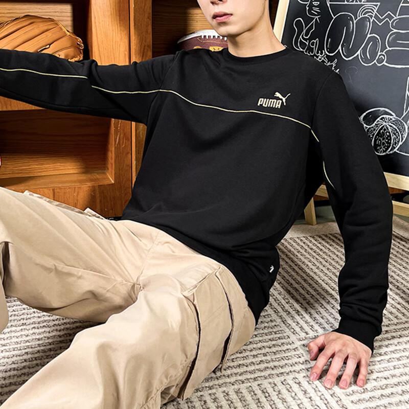 Новые мужские толстовки PUMA черные 682702-01