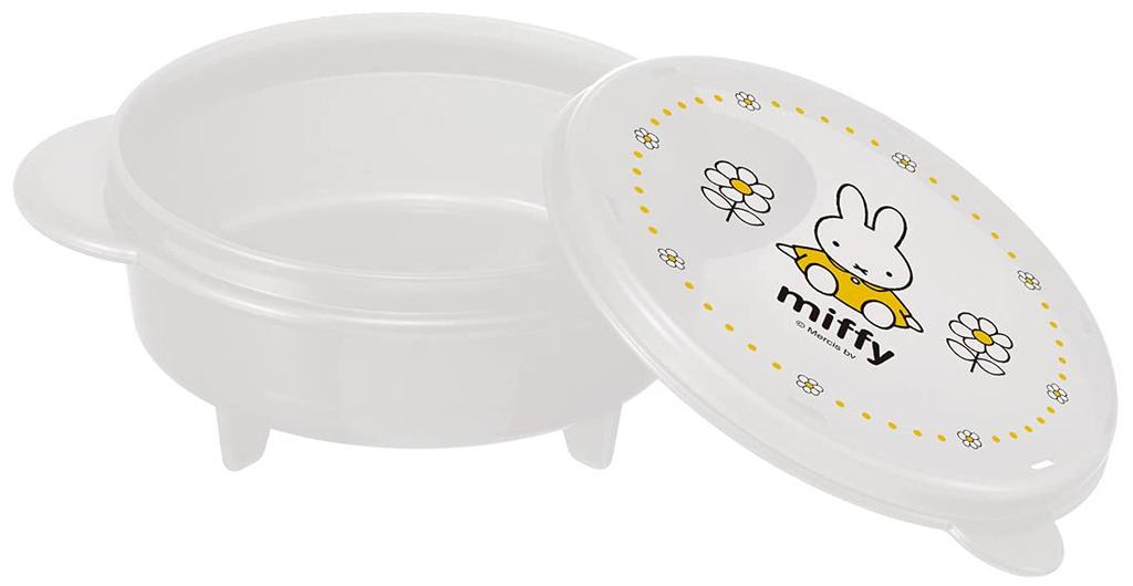 Skater Microwave Pancake Maker Set of 2 with Recipe On Lid Microwave Cooking Confectionery Miffy Made In Japan HCM1-A