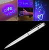 Ink Secret Pen LED UV Light Ballpoint Pen with Invisible Creative Magic Novelty Item for Gifts