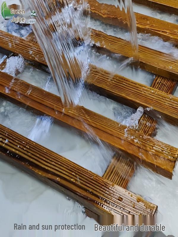 Декоративный деревянный штакетник для сада и цветников