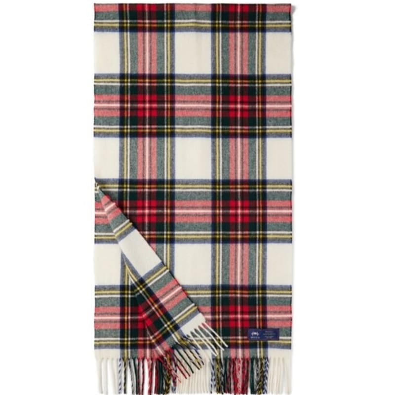 ABRAHAM MOON Шаль-шарф из мериносовой шерсти 50 см - Dress Stuart