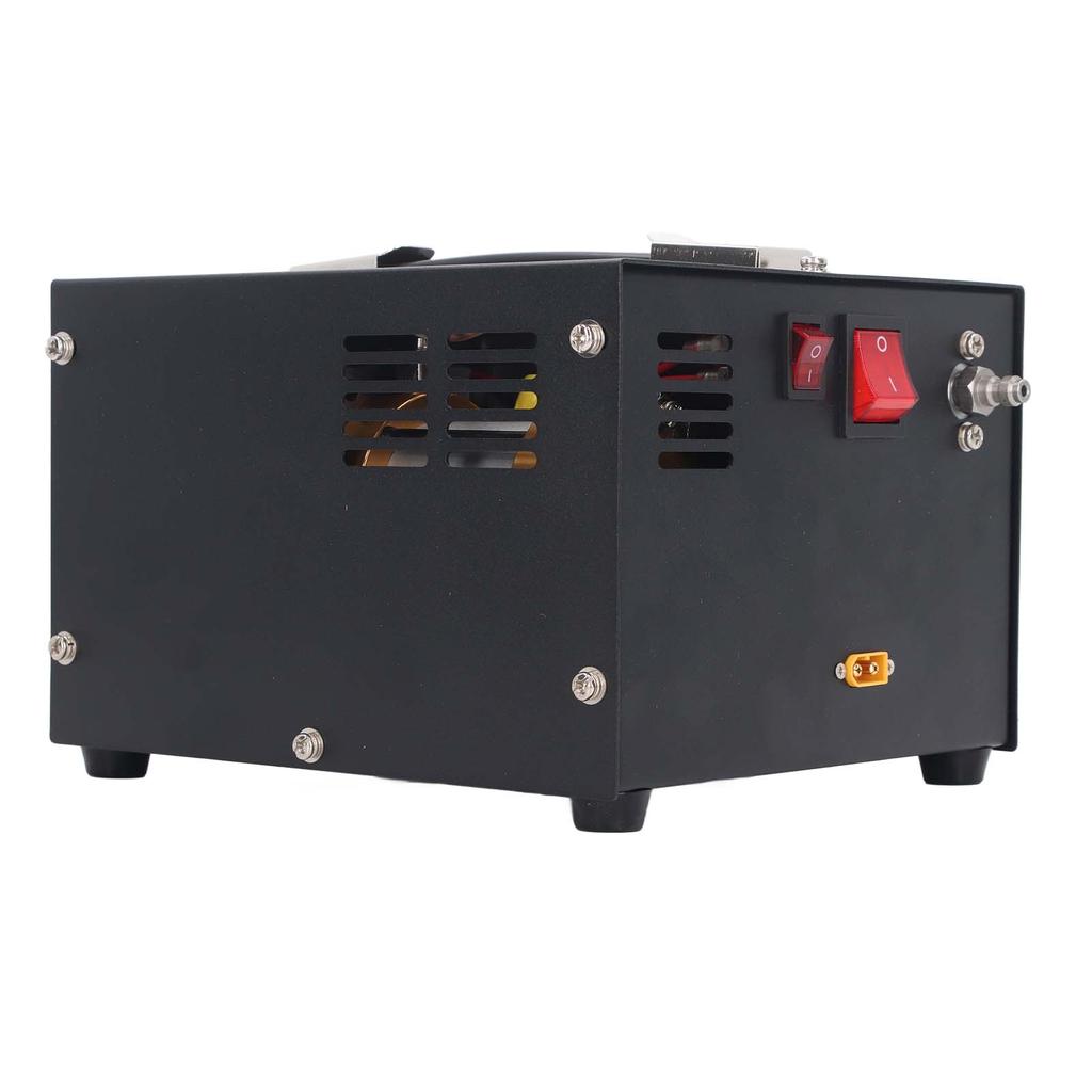 Воздушный компрессор PCP 4500Psi 30Mpa Высокое давление масляный безводный вентилятор охлаждения портативный электрический насос