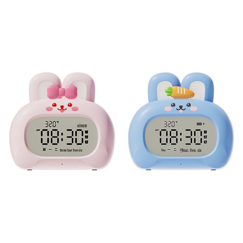 Smart Alarm Clock 2026: Rechargeable Voice-Activated Wake-Up Tool for Students