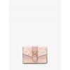 Greenwich Flap Trifold Extra Small Mk Signature 35f5ggrd0m8183 Optic White Rose Gold