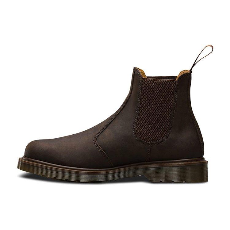 2976 Dr.Martens Челси из кожи Crazy Horse 'Коричневый' 11853201
