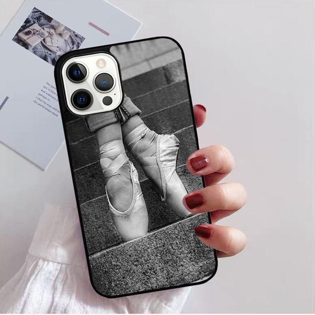 Чехол для телефона Балерина Танцевальные туфли Задняя крышка для iPhone 17 Air 16 15 14 13 11 12 Pro Max PlusS Shell Coque