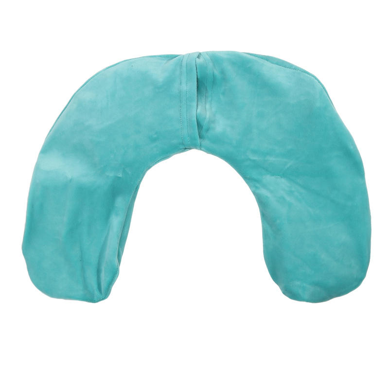 Подушка для путешествий в форме буквы U, надувная подушка для головы и шеи в автомобиле, портативная, съемная и моющаяся, для путешествий, офисные принадлежности