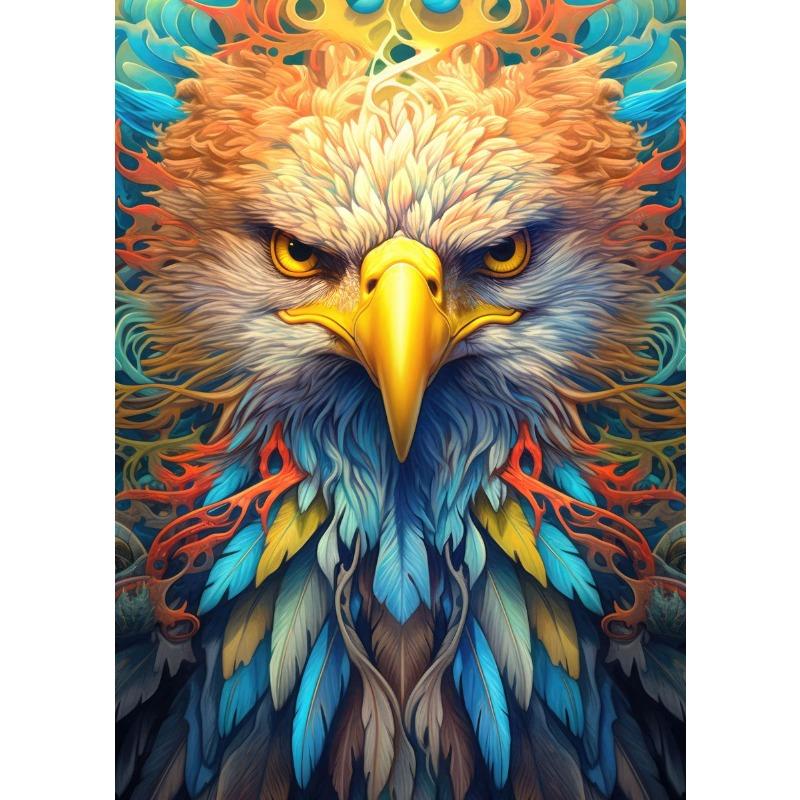 Портрет Цветочный Портрет Животного Панда Коала Сова Тигр Кролик Художественные Постеры Холст Живопись Настенные Принты Картина для Комнаты Домашний Декор