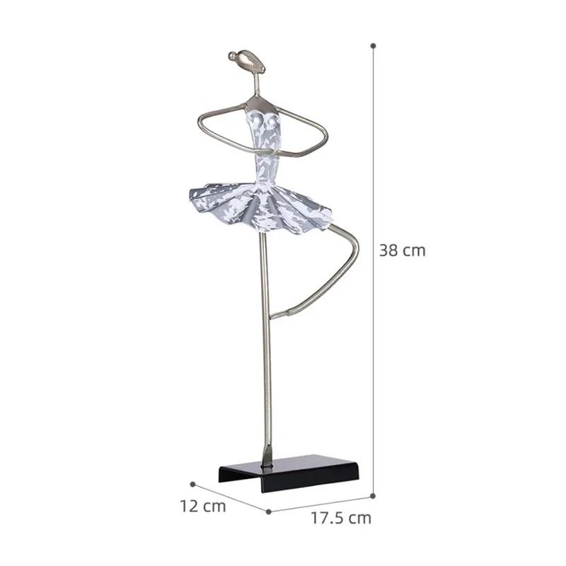 Минимализм Группа Музыкант Фигурки Статуя Украшение Стола Изделия Из Металла Украшения Танцор Персонаж Скульптура Современный Домашний Декор