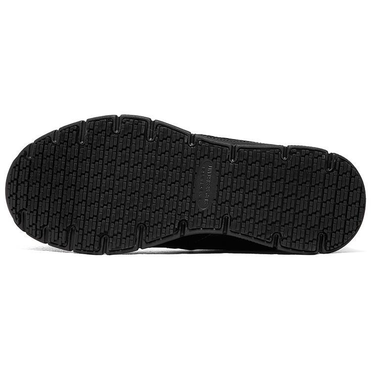 Skechers Мужская противоскользящая обувь Work Nampa 'Черный' 77156-BLK
