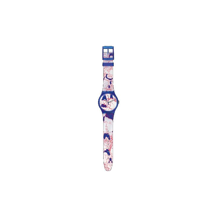 Swatch Унисекс Белые Часы SUOZ217 SUOZ217