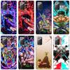 Anime Roronoa Zoro Phone Case For Samsung Galaxy S20 S21 FE S10 Lite Note 20 10 Lite S8 S9 S10E S10 Plus Ultra Black Soft Cover