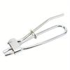 1PC Brake Hose Pinch Steel Chrome Finish 12mm Opening Rounded Jaw Edges Fuel Pipe Clamp Tool for Coolant Line Car Parts