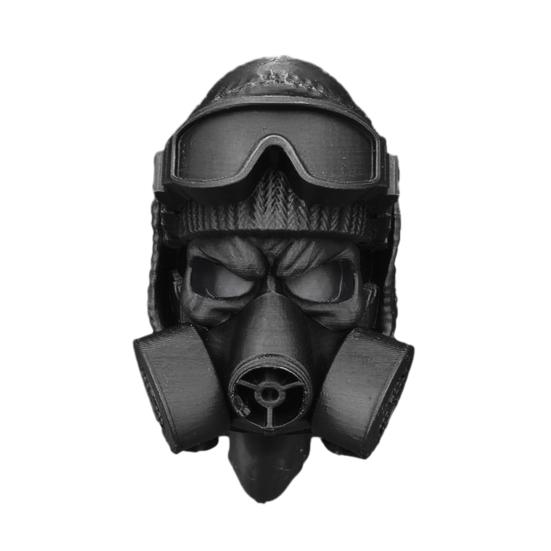 Чехол для прицепа со стальным шлемом и противогазовой маской Чехол для прицепа в форме забавные чехлы для прицепного устройства Аксессуары для буксировщиков и автофургонов