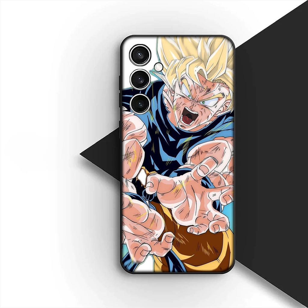 Vegeta Dragons Gokus Balls Super Cover for Samsung Galaxy S22 S21 S20 FE Ultra Plus A07 A15 A16 A17 A25 A37 A57 + Phone Case