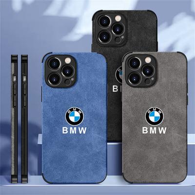 BMW Стильные наклейки Sudue для чехла телефона iPhone 16 Pro 11 12 Mini 13 14 Pro 15 Pro Max 7 8 Plus XR XS MAX Черный Мягкий край Защитный чехол