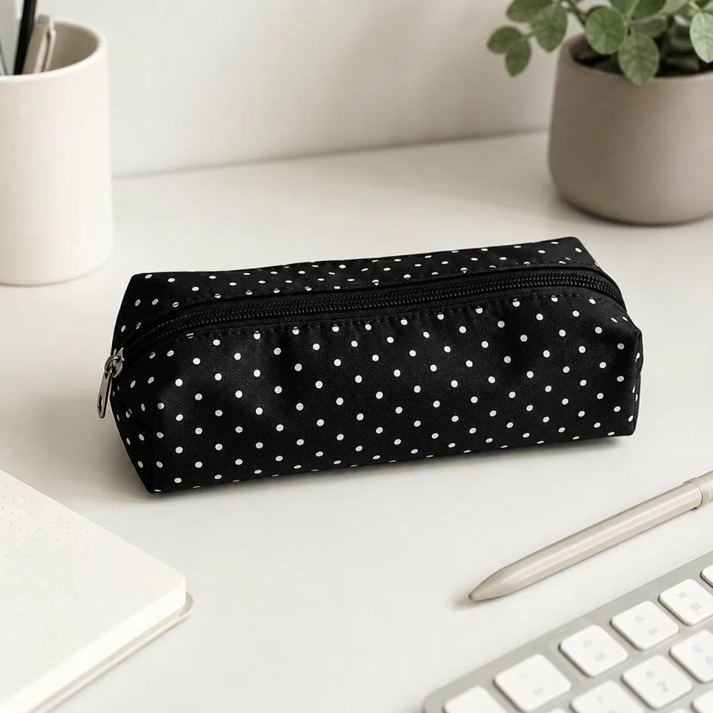 Large Capacity Stationery Pouch Canvas Pen Pouch New Pen Storage Bag For Students