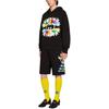 Men's Gucci SS21 Interlock Double G Printing Cotton Shorts Black 663249-XJDNK-1082