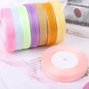 38Meter/Roll 1.5Cm Sheer Chiffon Ribbon For Handmade Bow Craft Wedding Christmas Decoration Diy Card Gift Wrapping