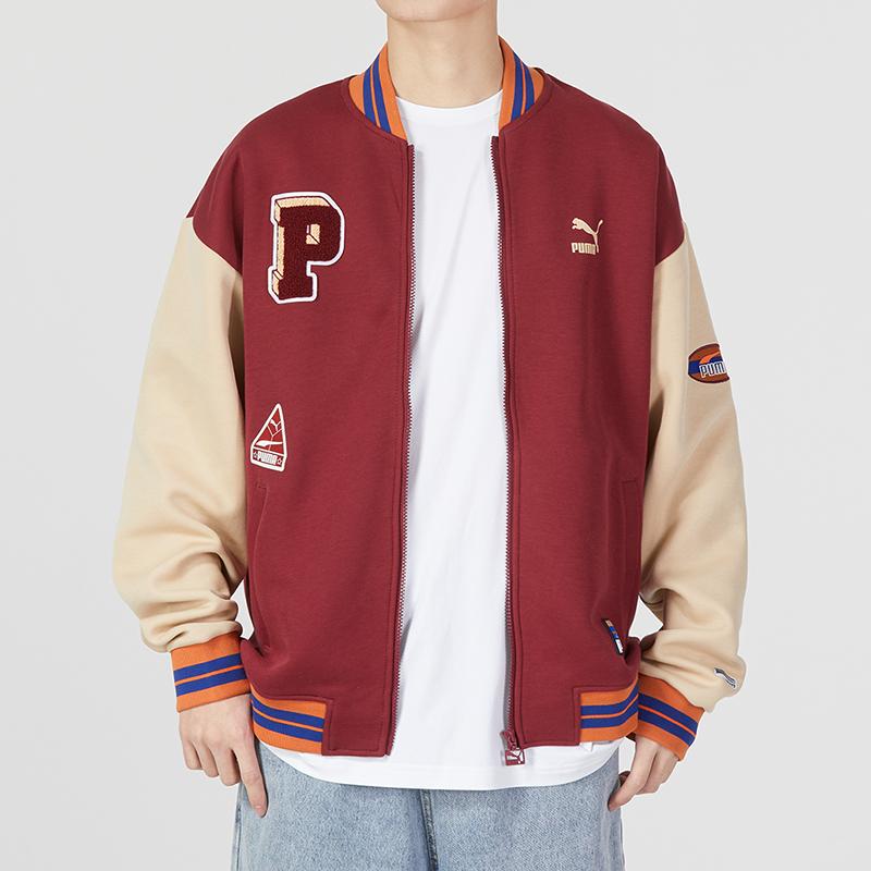 Puma Бейсбольная куртка с нашивкой команды Унисекс 677373-49