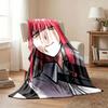 Chainsaw Man blanket Flannel Blanket Soft Cozy Plush Throw for Sofa Bed Lightweight Home Decor