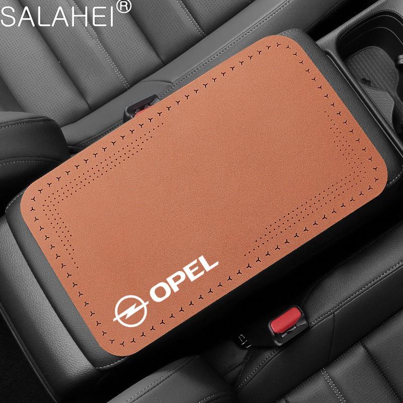 Car Center Console Box Pad Protector Non-slip Armrest Cover For Opel Astra H J G K Insignia Corsa C D Vectra C B Meriva Accessor FB3