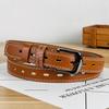 Fashion Womens Hollowout Belt With Pin Buckle For Casual Office Wear