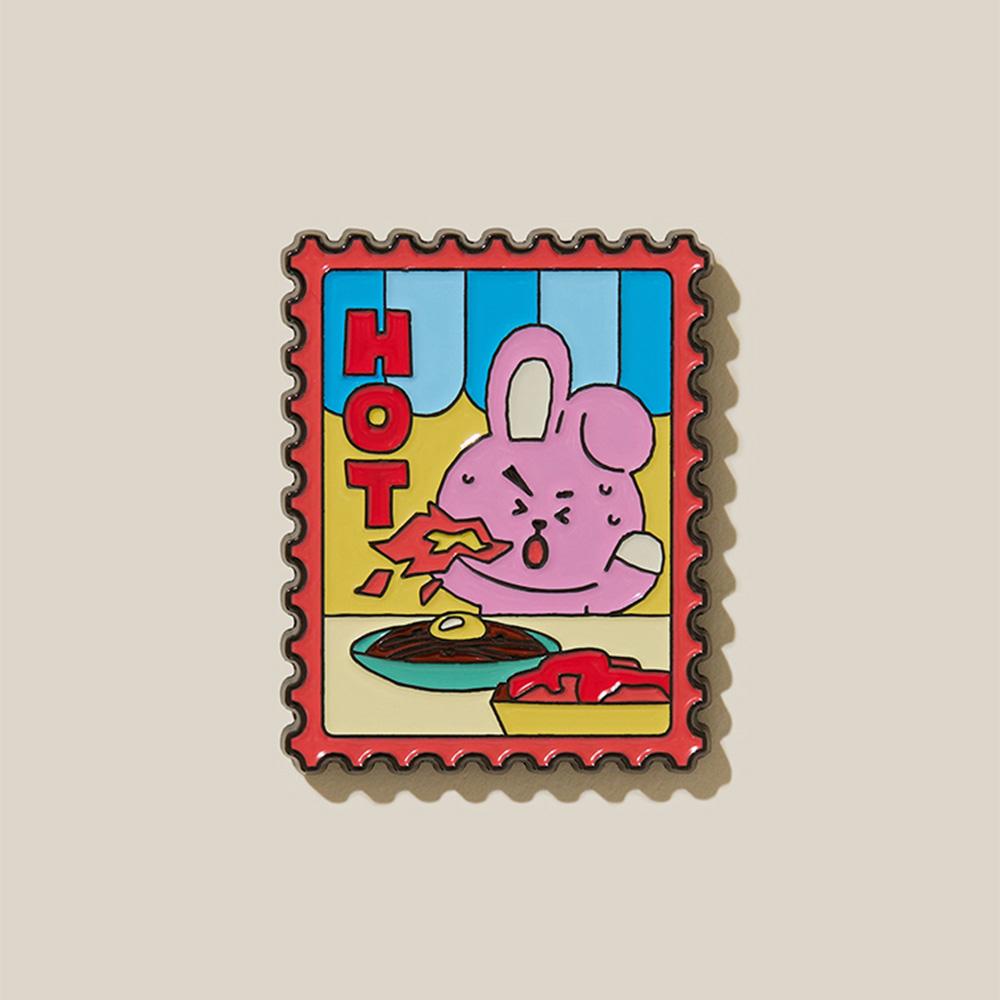 Официальный металлический магнит BT21 COOKY Сеульское издание