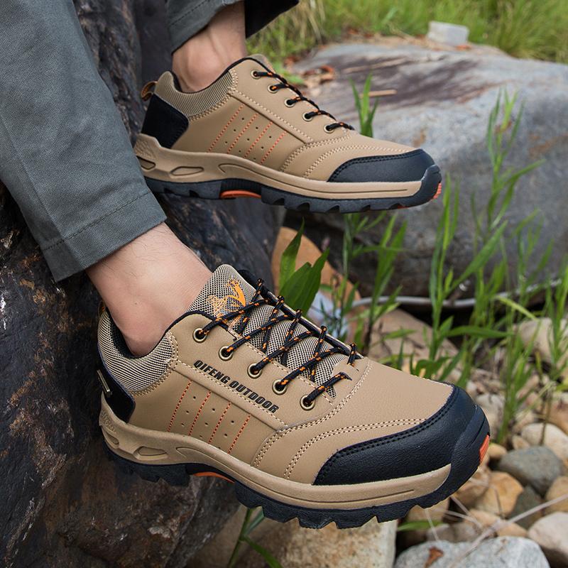 Уличная обувь для бездорожья. Уличная туристическая обувь. Дышащая мужская обувь. Нескользящая износостойкая подошва. Удобная внутренняя дышащая верхняя часть.