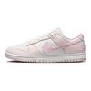 Dunk Low Pink Paisley Женские кроссовки Белые Средне-Мягко-Розовые Жемчужно-Розовые FD1449-100